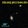 2SLAQ J011544.05+002014.9