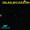 2SLAQ J011552.59+000601.0