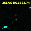 2SLAQ J011622.74-001702.1