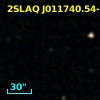 2SLAQ J011740.54-000250.4