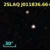2SLAQ J011836.66+003337.9