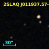 2SLAQ J011937.57-001003.6