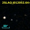2SLAQ J012052.64+004315.5