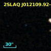 2SLAQ J012109.92-002909.3