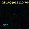 2SLAQ J012110.74-005037.2