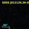 SDSS J012126.36-005857.0