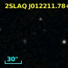 2SLAQ J012211.78+000724.0