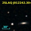 2SLAQ J012242.30+004346.7