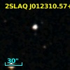2SLAQ J012310.57+001438.0