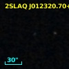 2SLAQ J012320.70+002538.3