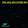 2SLAQ J012338.05+003010.5