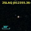2SLAQ J012355.36-002551.4