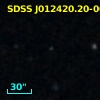 SDSS J012420.20-004100.4