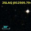 2SLAQ J012505.79+004613.3