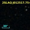 2SLAQ J012517.75+003756.0