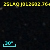 2SLAQ J012602.76+000156.1