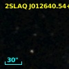 2SLAQ J012640.54+002521.2
