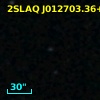 2SLAQ J012703.36+003545.7