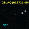 2SLAQ J012711.05-005733.5