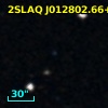 2SLAQ J012802.66+000040.9