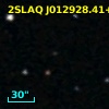 2SLAQ J012928.41+001439.2