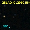 2SLAQ J012950.55+004031.7