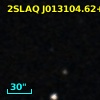 2SLAQ J013104.62+001749.7