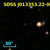 SDSS J013353.22-005432.6