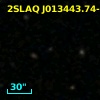 2SLAQ J013443.74-005304.7