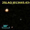 2SLAQ J013445.43+003834.1