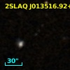 2SLAQ J013516.92+004441.1