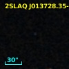 2SLAQ J013728.35-001727.3