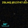 2SLAQ J013747.02+000848.9