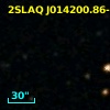 2SLAQ J014200.86-005329.4
