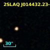 2SLAQ J014432.23-002519.7