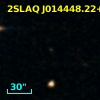2SLAQ J014448.22+002156.4