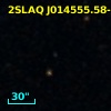 2SLAQ J014555.58-010531.4