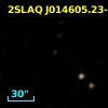 2SLAQ J014605.23-001333.5