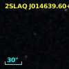 2SLAQ J014639.60+004035.7