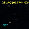 2SLAQ J014744.02-010605.5
