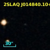 2SLAQ J014840.10+001224.3
