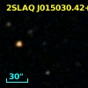 2SLAQ J015030.42+004312.9