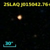 2SLAQ J015042.76+004420.5