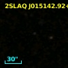 2SLAQ J015142.92+002457.5