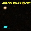 2SLAQ J015243.40+001950.9