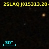 2SLAQ J015313.20+004755.5