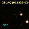 2SLAQ J015339.02+004903.0