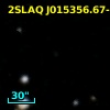 2SLAQ J015356.67-001249.2