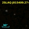 2SLAQ J015409.27+002645.2