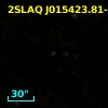2SLAQ J015423.81-010010.3